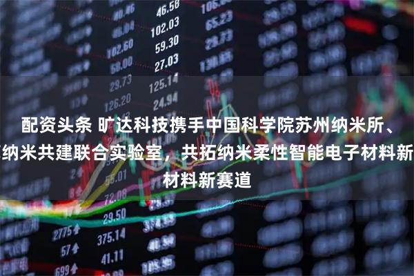 配资头条 旷达科技携手中国科学院苏州纳米所、集萃纳米共建联合实验室，共拓纳米柔性智能电子材料新赛道